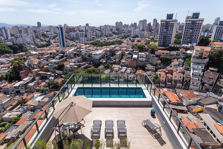 Studio completo entre Pompeia e Vila Madalena