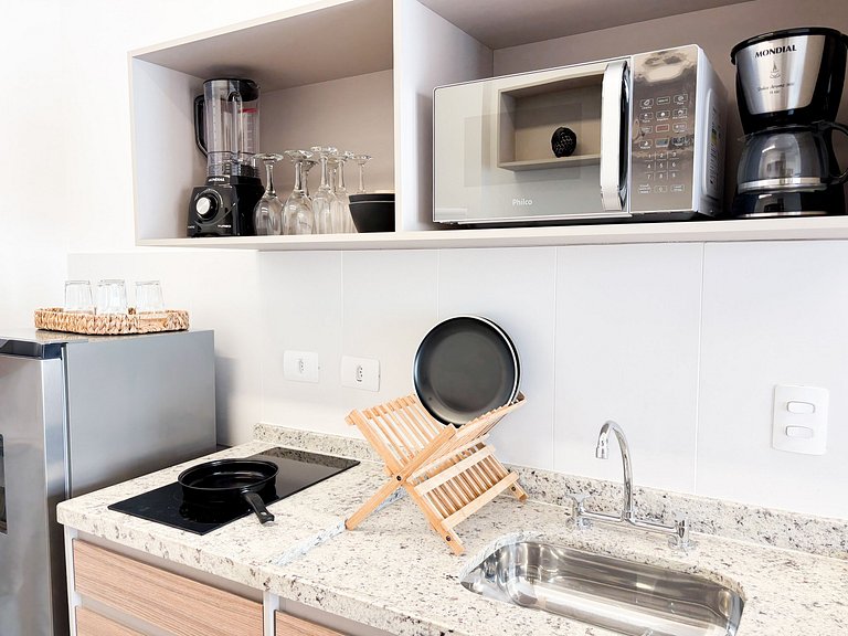 Studio completo entre Pompeia e Vila Madalena