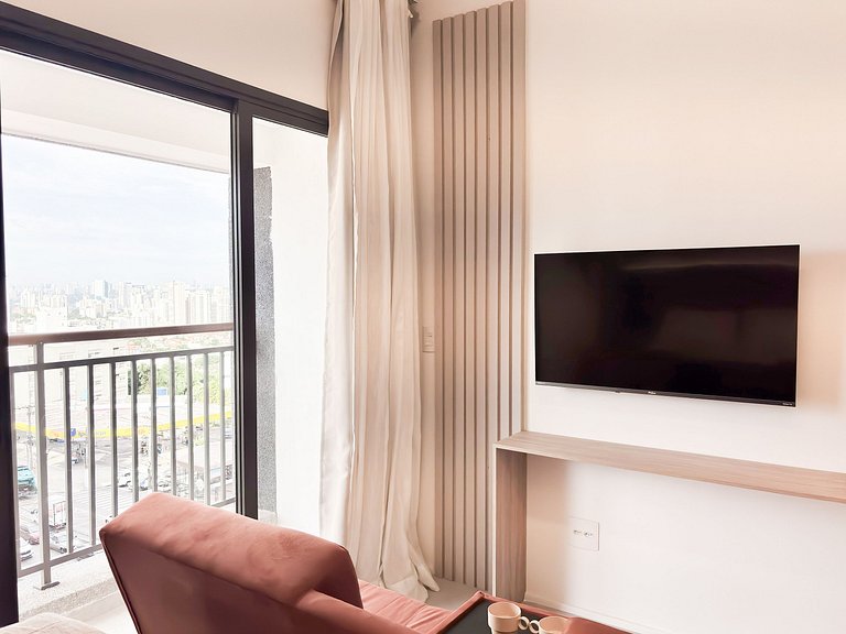 Studio completo entre Pompeia e Vila Madalena