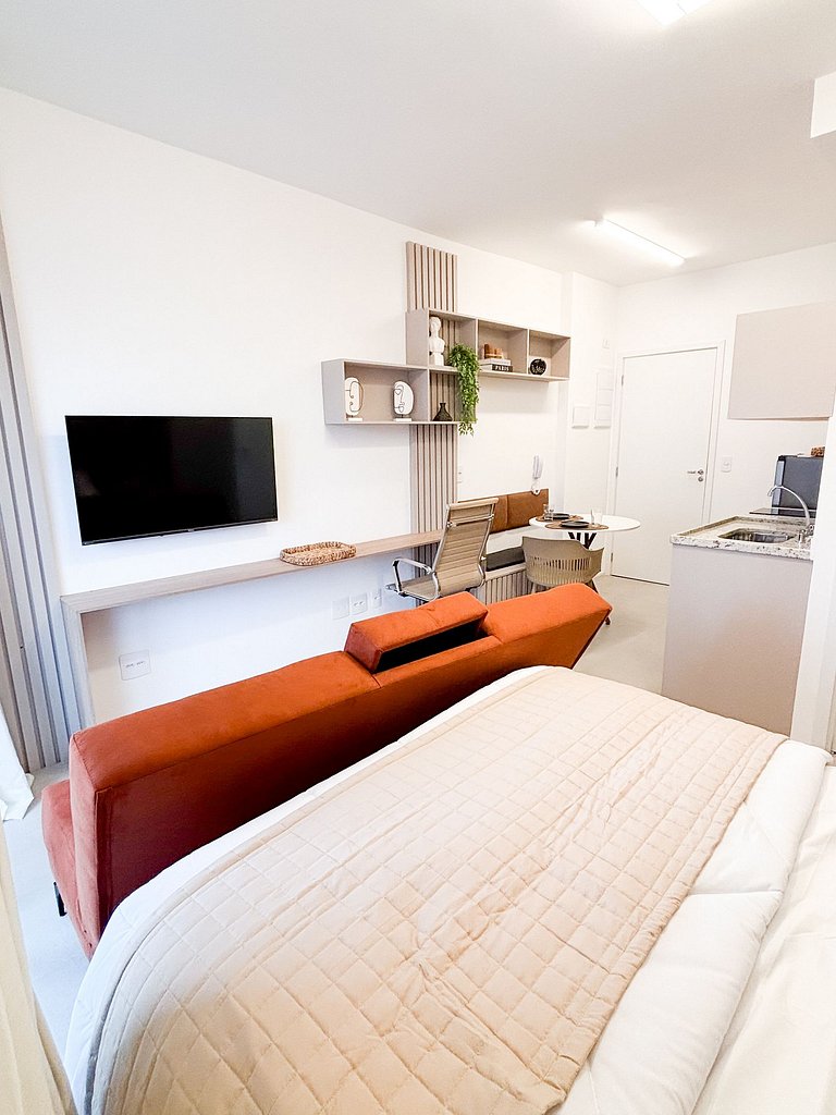 Studio completo entre Pompeia e Vila Madalena