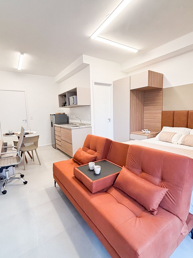 Studio completo entre Pompeia e Vila Madalena